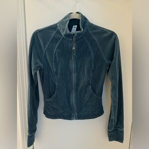 LULULEMON ATHLETICA Women’s Corduroy Zip-Up Jacket - Teal